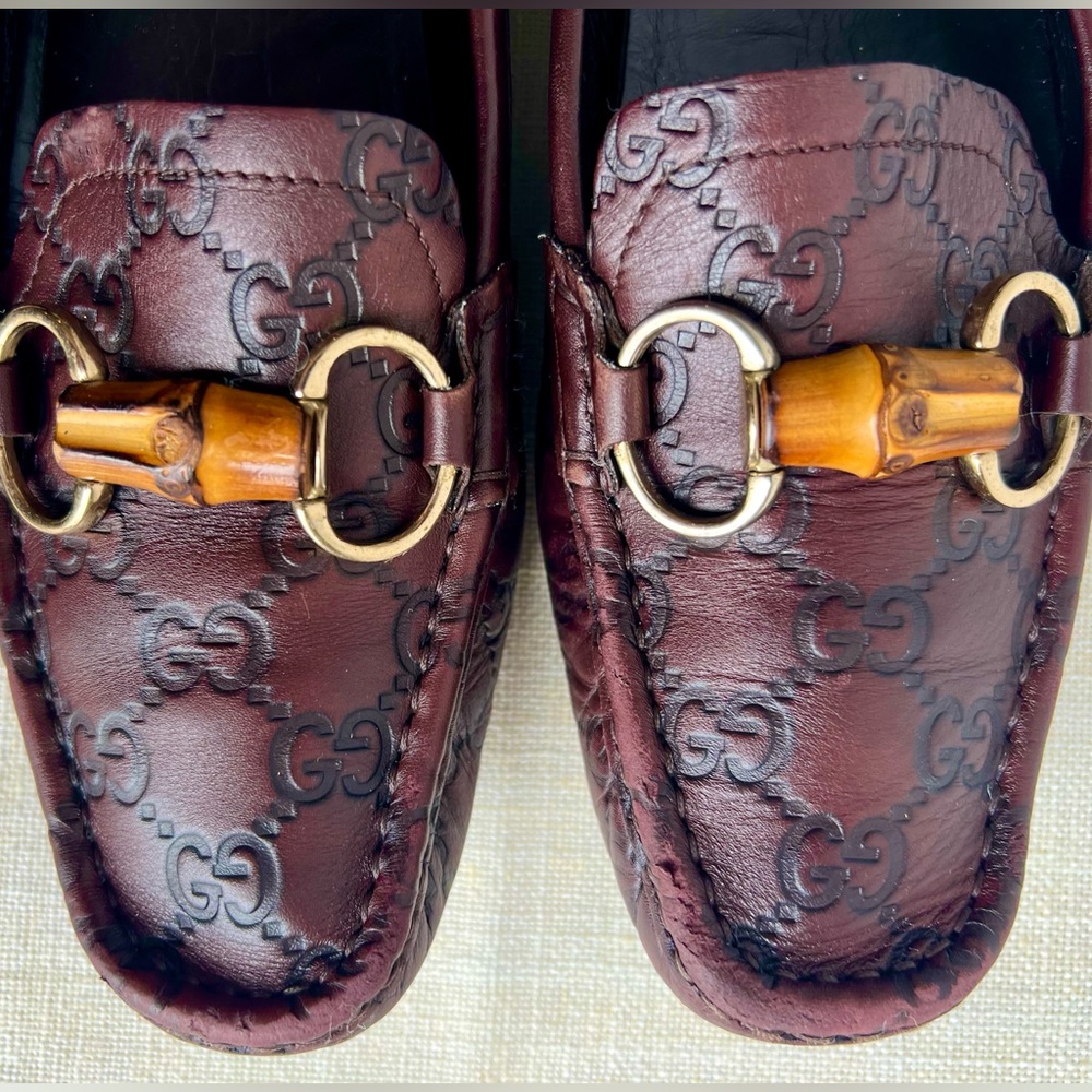 Gucci Guccissima GG Monogram Moccasin Loafer